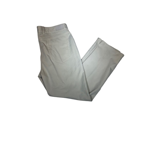 Peter Millar Other - Peter Millar Mens 5-Pocket Performance Pants Light Khaki Stone 35x27